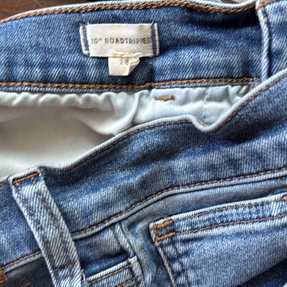 Madewell High Rise 10” Roadtripper Blue Skinny Jeans with Classic Fade size 28 - Picture 4 of 5